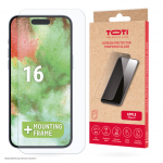 Ekraani kaitseklaas telefonile Toti 2D Apple iPhone 16/15 Pro/15, 9H, 6.1 "