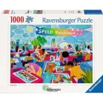Pusle Ravensburger Speed Puzzling, 50 cm x 70 cm, 1000 tk, mitmev&auml;rviline