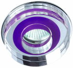 Valgusti lagi CristalRecord Avalio, GU5.3, kroom v./violetne v., 100 W