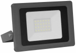 Prožektor ilma liikumisandurita, seinakinnitus CristalRecord Luxek 77-102-20-181, 20 W, 1600 lm, 6400 &deg;K, IP65, must v.