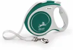 Automaatne jalutusrihm Flexi Comfort Plus, roheline v., M