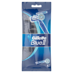 Raseerija Gillette Blue II, 5 tk
