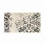 Vaip Domoletti Loto 109_FM6 W, elevandiluu v./kollane v./eriv&auml;rviline, 120 cm x 67 cm