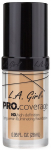 Vedel jumestuskreem L.A. Girl HD Pro Coverage, natural, 28 ml