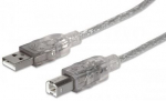 Juhe Manhattan USB 2.0 A male, USB 2.0 B male, 5 m