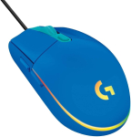 Juhtmega m&auml;nguhiir Logitech G203 Lightsync 910-005798, sinine v.