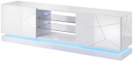 TV-laud Cama Meble QIU 120, valge v., 200 cm x 42 cm x 57 cm