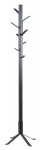 Riidestange Home4you Vinson, 181 cm, must v.
