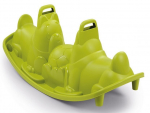 Kehvkaalukiik lastele Smoby Dogs Rocker 830201, 115 cm, 51 cm, roheline v.