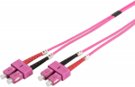 Optiline kaabel Digitus Professional Patch DK-2522-02-4 SC Duplex, SC Duplex, 2 m, roosa v.