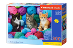 Pusle Castorland Kittens in Yarn 030477, 29 cm x 40 cm, 300 tk, mitmev&auml;rviline