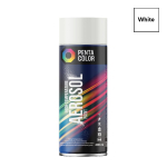 Aerosoolv&auml;rv Pentacolor High temperature, kuumuskindel, valge v., 0.4 l