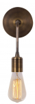 Valgusti seinale Opviq Dartini MR-888, E27, 1 x 40 W, pronks v.