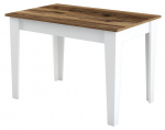 Laud Kalune Design Kiev 511, valge v./p&auml;hklipuu v./tumepruun v., 72 cm x 110 cm x 75 cm