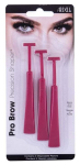 Kulmude raseerija Ardell Pro Brow Precision Shaper, 3 tk, roosa v.