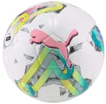 Jalgpallipall Puma Orbita 4 HYB FIFA Basic 83778 01, 5 suurus, valge v./roheline v./roosa v.