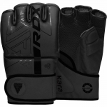 MMA kindad RDX Grappling F6 Matte GGR-F6MB-S, must, S