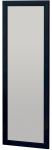 Peegel Kalune Design Omilo, rippuv, 40 cm x 105 cm, must v.