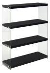 P&otilde;randariiul Kayoom Elementary 125, must v., 113 cm x 29.5 cm x 83 cm