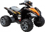 Laste elektriline ATV Lean Toys Quad 2034, must v./kollane v.