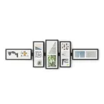 Fotoraam Mark Shuffle, 129 cm x 41 cm, must v.