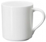 Tass Wilmax, valge v., 0.35 l