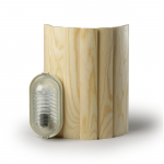 &Otilde;ue seinavalgusti Ensto, 30W, E14, IP44, hall v., 26 cm x 12 cm