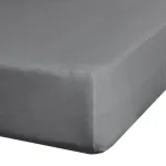 Voodilina Premium Jersey 4, tumehall v., 200 x 220 cm, kummiga