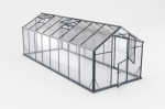 Kasvuhoone Gampre Sanus Hybrid L-12, karastatud klaas, 5.70 x 2.20 m, 6 mm