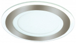 Valgusti s&uuml;vistatav CristalRecord Kairo Round, 3000&deg;K, LED, nikkel