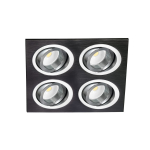 Valgusti lagi CristalRecord Helium, GU10, must v.