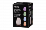 Soola laualamp 4Living, LED, valge v.