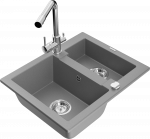 K&ouml;&ouml;givalamu koos kraaniga Mexen Carlos Duero, graniit, 58 cm x 47 cm x 17.7 cm, hall/kroom