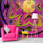 Fototapeet Artgeist Mandala: Pink Expression 4XLFT1484, 175 cm x 250 cm