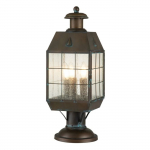 Vabalt seisev v&auml;lisvalgusti Quintiesse Nantucket, 60W, E14, IP44, messing v., 19 cm x 56.9 cm
