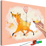 Maalimine numbrite j&auml;rgi Artgeist Flying Fox MA_0600, mitmev&auml;rviline, 60 x 40 cm
