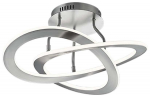 Valgusti lagi Trio Oakland 621710107, LED, 3000 &deg;K x 40 W, nikkel v.