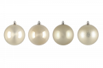 J&otilde;ulupuu m&auml;nguasjade komplekt Winteria Bauble 640876, kuldne v., 8 cm, plastik, 8 tk