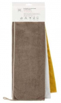 K&ouml;&ouml;gir&auml;tikute komplekt Design 91 Tiana, pruun/valge/kollane, 40 cm x 40 cm, 3 tk