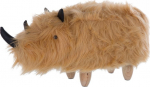 Tumba Beliani Woolly, beež v., 36 cm x 66 cm x 37 cm