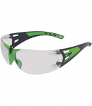 Kaitseprillid JSP Forceflex FF, l&auml;bipaistev v./must v./roheline v.