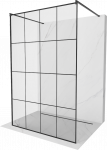Du&scaron;isein Mexen Kioto Walk-in, 160 cm x 200 cm, must