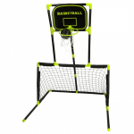 Spordim&auml;ngude komplekt 6in1 Combo, 96 cm x 93 cm, must v./roheline v.