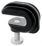 Kinnitus, terav nurgaklamber viili kinnitamiseks Holmenkol, plastik, must