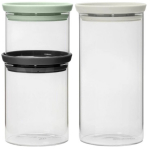 Kuivaine konteiner Brabantia 100550, 0.3 - 1.1 l, 3 tk