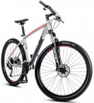 Jalgratas m&auml;gi- Romet Rambler R7.4, 27.5 ", 18" raam, h&otilde;be/must/punane