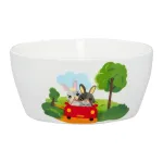 Kauss Ambition Junior Betty And Bunny, 400 ml, 6+ kuud, 12.2 cm, portselan, valge v./punane v./roheline v.