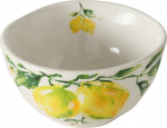 Kauss Boltze Lemony, valge v./kollane v./roheline v., 14 cm, 0.5 l