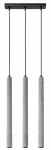Valgusti lagi Sollux Pastelo, G9, 3 x 8 W, hall v. / must v.