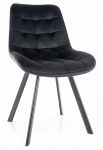 S&ouml;&ouml;gitoa tool Monti Velvet, matt, must v., 60 cm x 51 cm x 88 cm